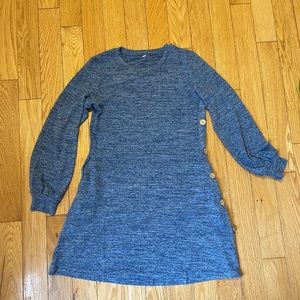 Blue Sweater Dress